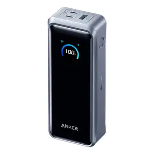 IMPORT power bank Anker A110AH11 — 26250 mAh, 2× USB-C, 1× USB-A, Black