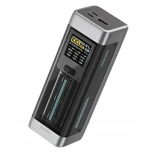Powerbank Cuktech CUK00P23GLBK 25000 mAh 210W — 2× USB-C, 1× USB-A, melns