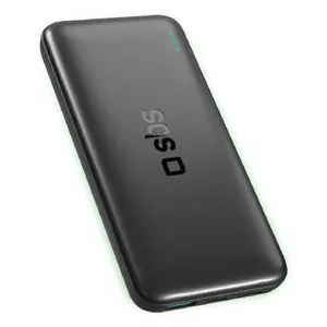 Power bank SBS Mobile TTBB20000PO4K — LiFePO4 20000 mAh, 2.1 A output, 2-device, Black