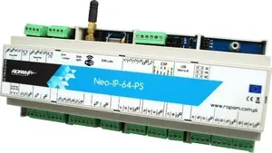 Alarm control panel Ropam Neo-IP-64-PS-D12M - IP communicator, 64 zones, power supply