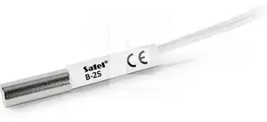 Surface-mount reed switch SATEL B-2S — concealed installation, Ø6.5 mm, white