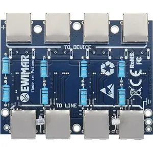 LAN-модуль с защитой от перенапряжения и поддержкой PoE EWIMAR PTF-54-EXT/PoE