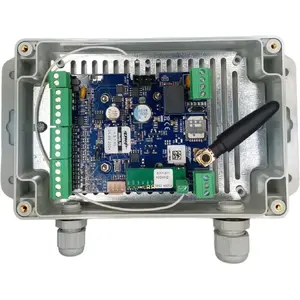 Alarm communicator Ropam MultiLTE-RF/AT-GSM-MINI90 with 230VAC to 12VDC power supply in hermetic enclosure