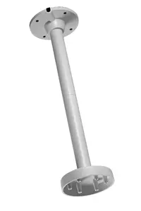 Mount Hikvision DS-1271ZJ-135 — universal white security camera mount, 135 mm depth, 565 mm height, 4.5 kg capacity