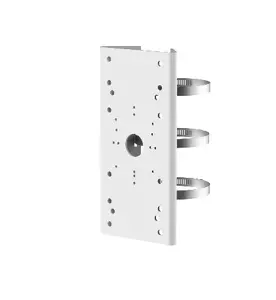 Wall Mount Bracket Hikvision DS-1275ZJ-Y, stainless steel housing, white, 127×46×250 mm