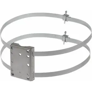 Pole Mount Bracket Delta BRU-1, model BRU-1, steel mounting bracket for poles