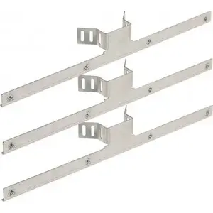 Pole mount bracket Delta USH-S3, steel mounting bracket for utility poles, model USH-S3