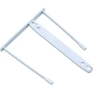 Archiving Clips office products 50 pcs, white — metal paper fasteners for documents