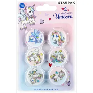 Starpak MAGNES KOL Unicorn 30 mm magnet set, STARPAK model STK MAG16, pack quantity unspecified