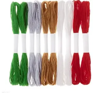 Набор мулине Home&Styling Collection AW762DLP — 8 м нитки, 10 шт., праздничная палитра