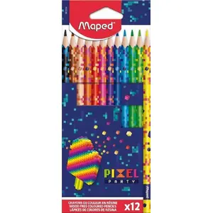 Colored pencils Maped Pixel — set of 12 pieces