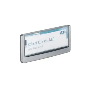 Sign holder / information stand Staples Durable 486037 — plastic, graphite