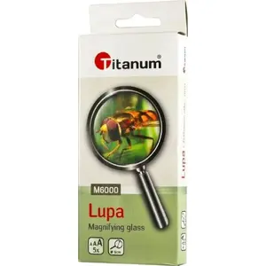 Palielināmā lupa Titanum, lēcas diametrs 60 mm — modelis 397854, 60 mm
