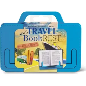 Book/Tablet Holder IF Travel BookRest blue — portable reading stand for books and tablets