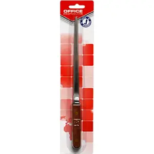 Envelope Knife Office Products 247 mm Wooden Handle, Silver Blade