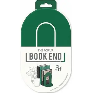 Book End IF – dark green book support