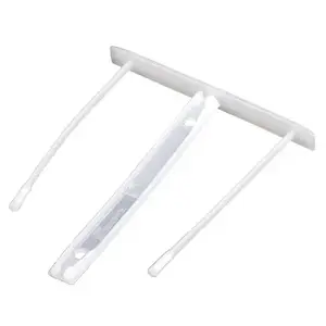 Paper clips Fellowes R-Kive Clip Plastic white — pack of plastic clips
