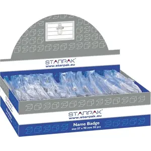 Держатель бейджа STARPAK IDENTYFIKATOR PCV STK — ПВХ чехол для карты, один карман