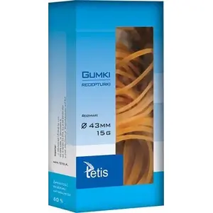 Elastic Bands Tetis Gumki recepturki 80 mm, 50 g pack