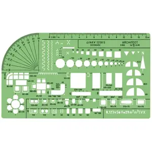 Template/Stencil Linex LINEX 1258S Universal architect's stencil by Linex