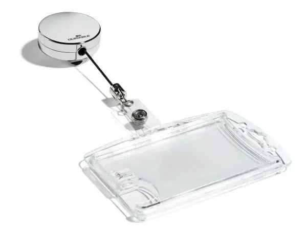 Durable 822523 держатель бейджа, серебристый, 800 мм, 10 шт. Photo 3