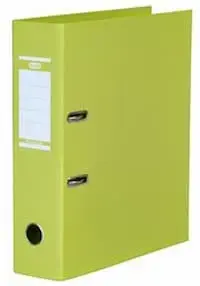 Ring Binder Hamelin Elba 100400546 A4+ polypropylene 80 mm spine lime