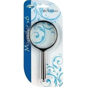 Magnifying glass Centrum 6x 60mm model 80479 — handheld magnifier with 6× optical magnification and 60 mm lens