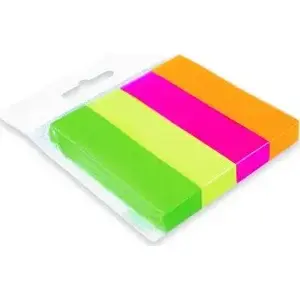 Self-adhesive Penword Notes bookmark 19×76 mm 4 colors — Penword AA601PSH