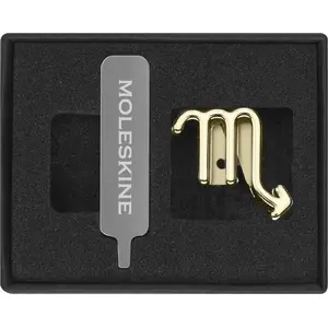 Pin badge Moleskine scorpion gold — Moleskine MS-856057