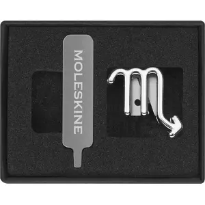 Pin badge Moleskine skorpion silver – Moleskine MS-855302