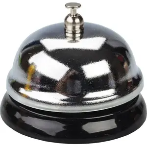 Metal Doorbell / Bell Centrum 81841 — compact 65×55 mm, silver finish