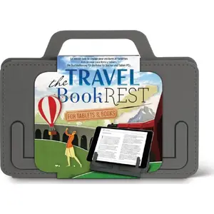 Book/tablet holder IF Travel BookRest gray — compact adjustable travel stand