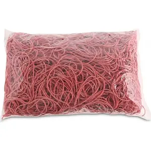 Резинки для денег Office Products, диаметр 100 мм, сечение 1,5×1,5 мм, 60% каучука, 1000 г, красные
