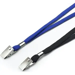 Lanyard with clip for holder ARGO 1 pc — black, model 601212