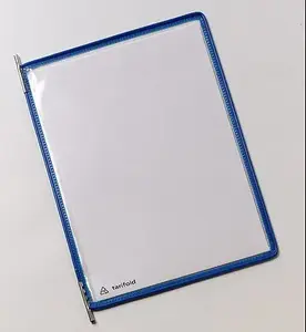 Display panel folder Tarifold A3 (pack of 10), top-opening, blue, model 113001 TR