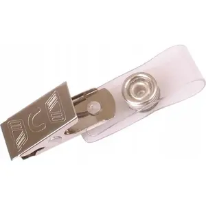 ID badge clip Centrum 82077 — plastic swivel clip for identification cards