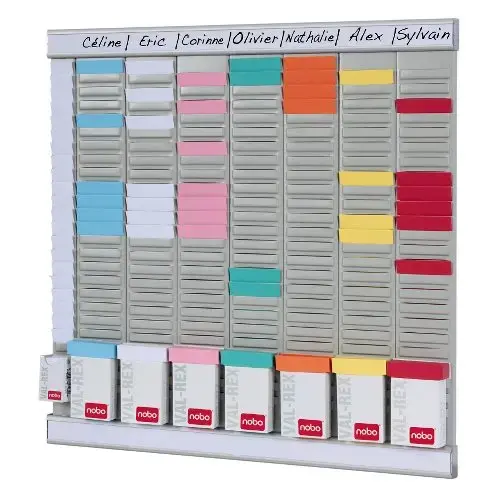 NOBO T-Card Office Planner Kit 24 Slot Photo 7