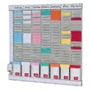 NOBO T-Card Office Planner Kit 24 Slot Photo 7