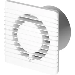 Bathroom extractor fan ORNO BF-125/HT 125 mm with humidity sensor and timer switch