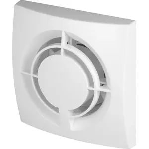 AWENTA вентилятор вытяжной ф100 короткий фланец 5 см с гигростатом WFB100H Fabio