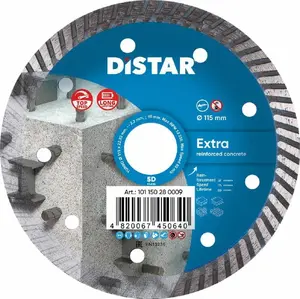 Diamond Cutting Blade Makita 115 x 2.2 x 22.23 mm Turbo for Angle Grinder