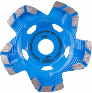 Griezējdisku MILWAUKEE DISC GRINDEX STAR 125 mm × 22,23 mm metāla griešanai
