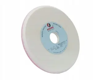 Шлифовальный круг Andre 250 мм x 10/7 мм x 32 мм 99A60N7/CRA60O7 VTE10-35 Biało-różowa TYP 1YC