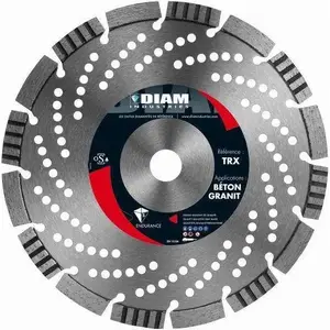 Dimanta griešanas disks Diam TRX laser 125 mm, centrs 22/12 mm, profesionāls (DITRX125/22)