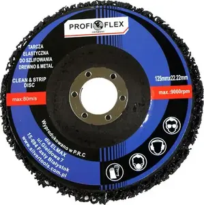 Fiber Grinding Disc Silver EX10255 (mpn 10255) — non-woven abrasive disc for surface finishing