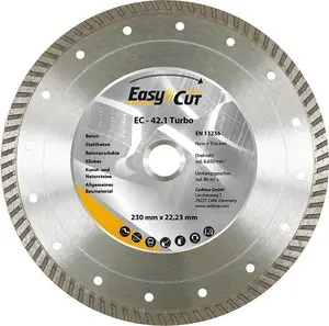 Diamond cutting disc 3M EC-42.1 230×2.6×10×22.23 mm for concrete and masonry