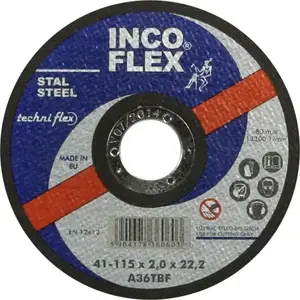 Griešanas disks Techniflex TARCZA PŁASKA T1A 300×3.2×32 A24R — 300 mm Ø, 3.2 mm biezums, 32 mm stiprinājums