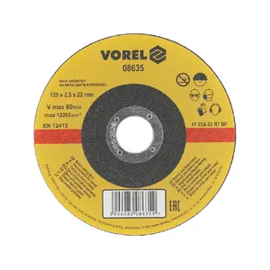 Angle grinder accessory Vorel 08635 — Ø125 mm attachment, single pack