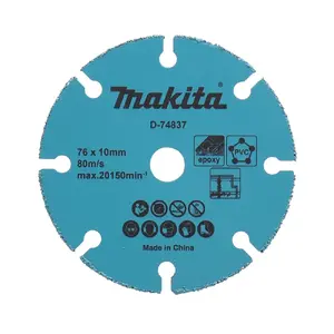 Аксессуар для болгарки Makita D-74837 — диаметр 76 мм, посадочное 10 мм, 1 шт.
