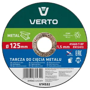 Angle grinder accessory Verto 61H532 — spare part, weight 40 g, pack of 1